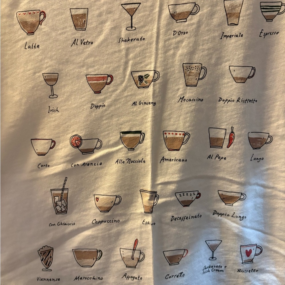 **3 for $30*** J. Crew Coffee Lover Tee